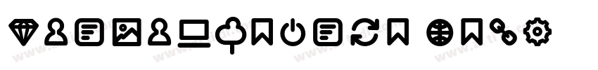 Duepuntozero Bold字体转换